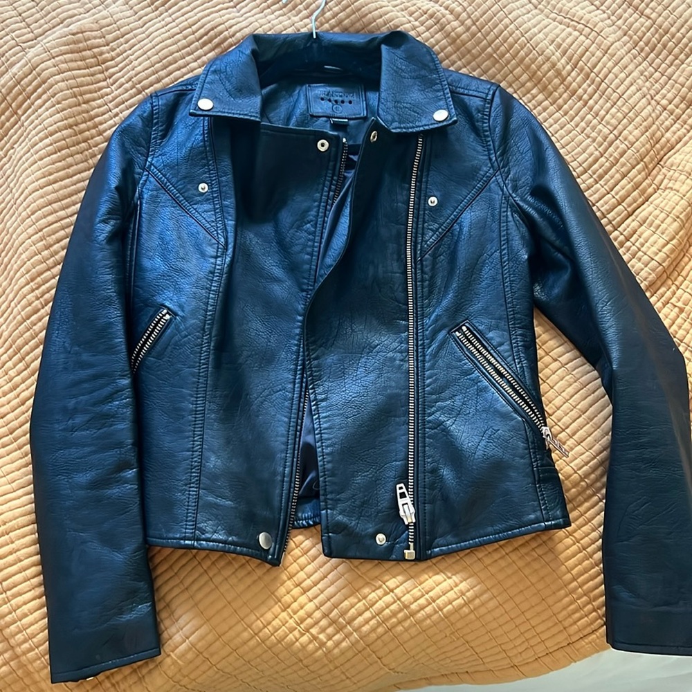Blank NYC Vegan leather Moto jacket. Never worn/ perfect condition.